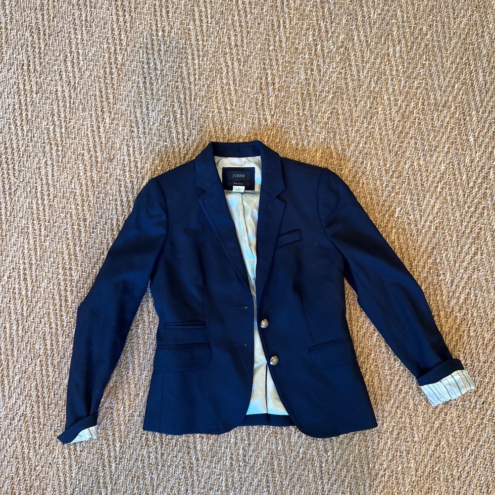 Jcrew Navy Blazer